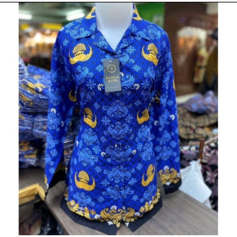 Baju Korpri Terbaru 2022 Pria Wanita Full Furing & Non Furing Ukuran S M L XL XXL Bahan Katun - Seragam Korpri PNS Pria Wanita