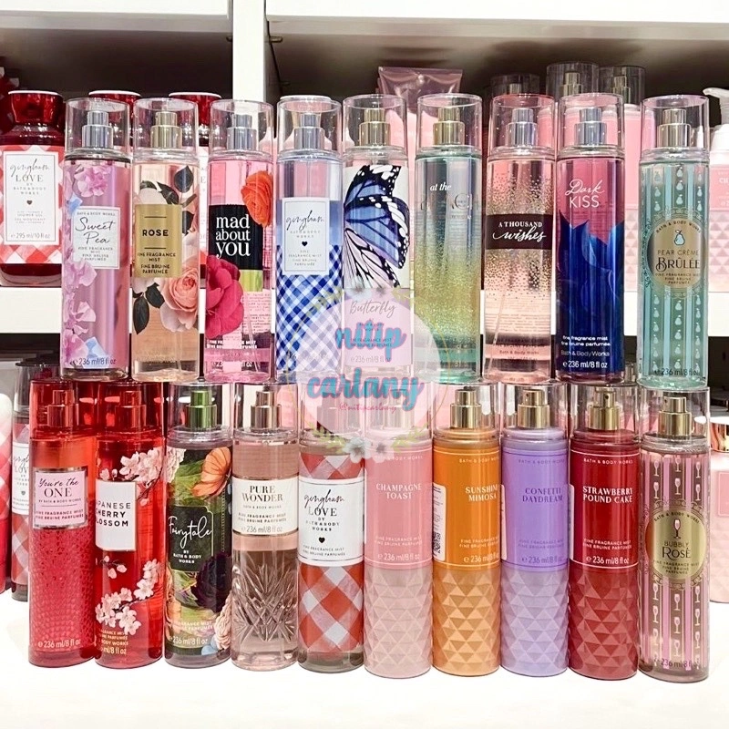 BBW BATH & BODY WORKS BODY MIST 236ml (ORIGINAL STORE + BPOM)