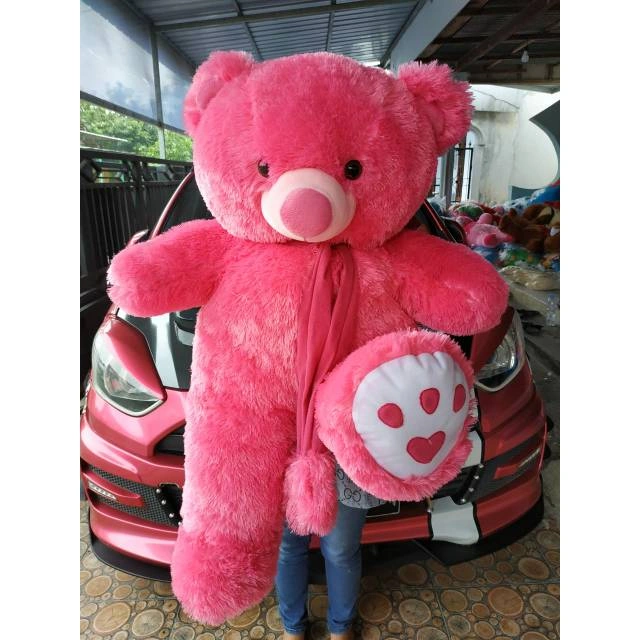 Boneka Teddy Bear Telapak Syall jumbo Murah