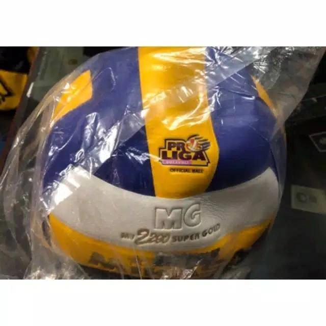 Bola Voli Mikasa MV 2200 SUPER GOLD 2200Z Z Original