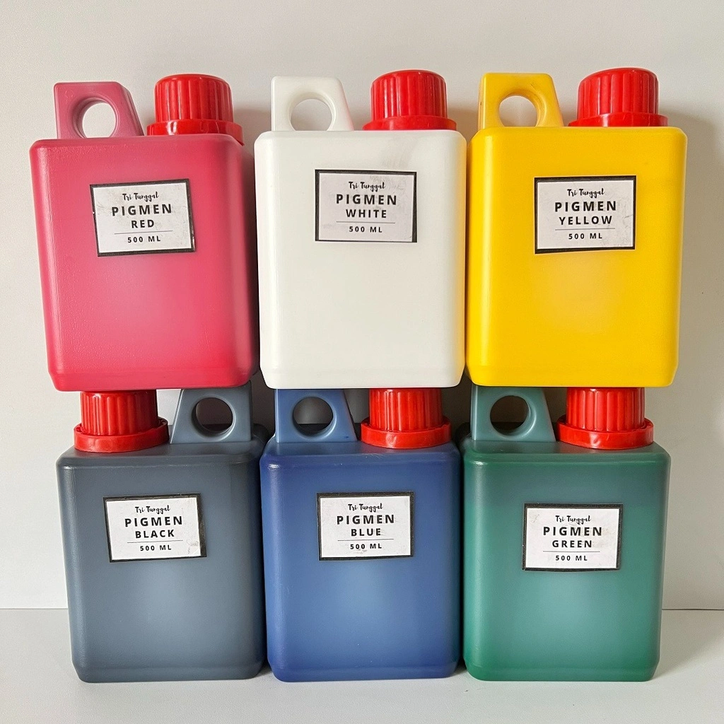 Waterbased Pigmen 500gr Pigmen Warna Warni Campuran Pewarna Cat Tembok Alat Perlengkapan Peralatan Painting Paint Colour Canvas Kesenian Seni Rupa Melukis Draw Dinding Gambar Berkualitas Bagus Warna Solid