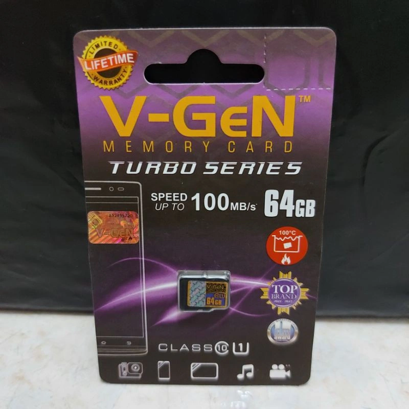 Memori Memory Card Original 64GB / Memori V-Gen Original 64GB / Memori Micro SD 64GB Original / Vgen