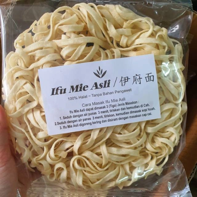 [HALAL] IFU MIE ASLI KERING IFUMI TANPA BAHAN PENGAWET MI IFUMIE GORENG