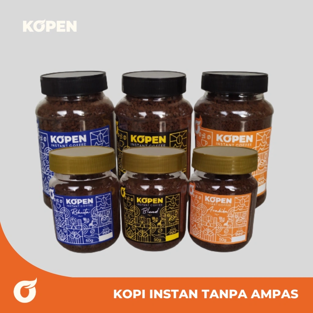 Kopi Instan Tanpa Ampas | Robusta/Arabika/Blend | Spray Dried Instant Coffee | Cappuccino