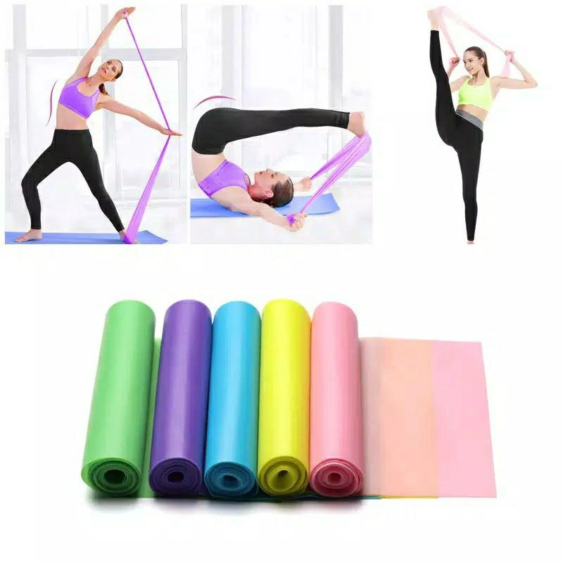 RESISTANCE BAND BESAR / KARET ELASTIS / KARET TENSION YOGA GYM PILATES