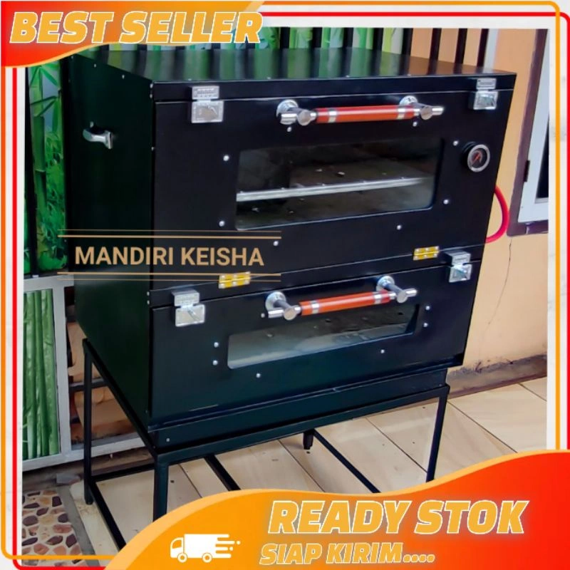 OVEN GAS UKURAN 75X55X70 BAHAN GALVANIS COLOUR BOND NEW ANTI KARAT DAN TEBAL