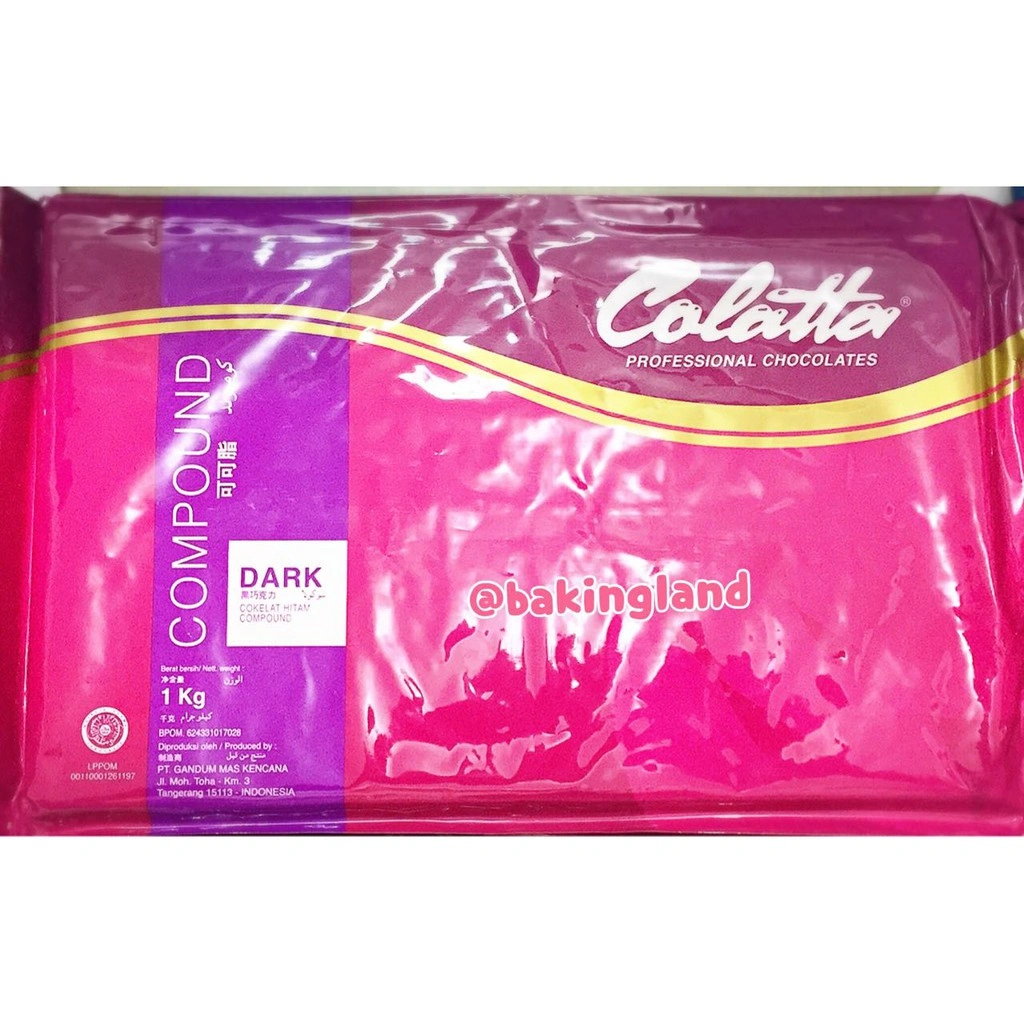 Coklat Colatta Compound 1kg cokelat dark batangan