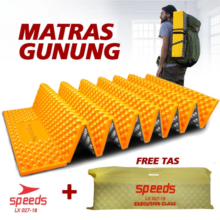 Sleeping Pad Matras Lipat Foam Pad Camping Matras Lipat Matras Gunung Outdoor Portable 027-18