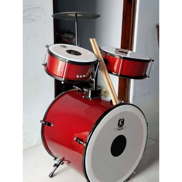 DRUM ANAK/DRUM MINI MURAH 12",14" & 16" + NAMA BONUS STICK