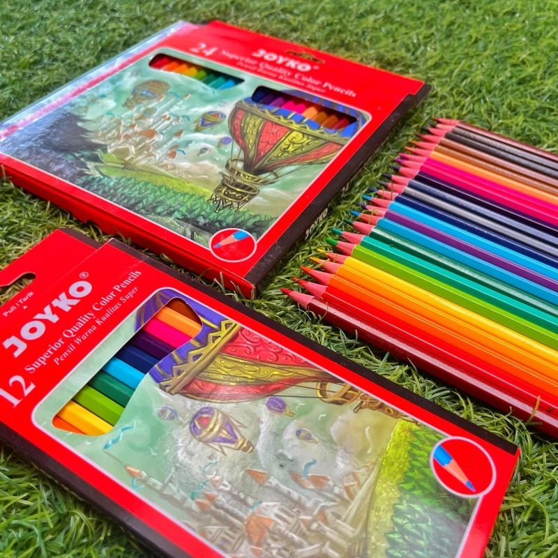 PENSIL WARNA JOYKO | pensil warna panjang joyco