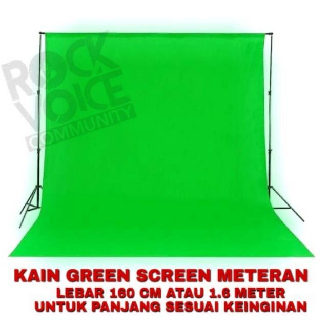 KAIN GREEN SCREEN FOR YOUTUBER & PHOTOGRAFI