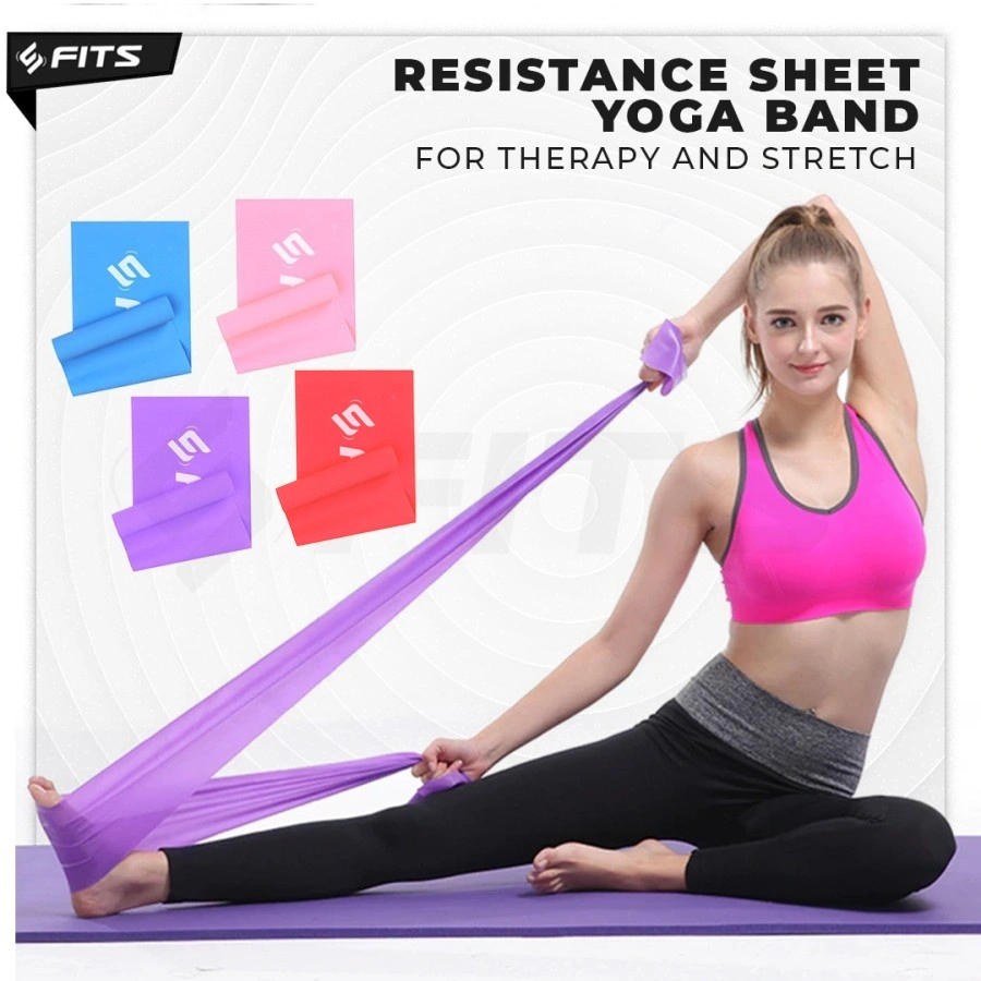 SFIDN FITS Premium Resistance Sheet Band Multiple Levels | Threaphy & Light Exercise Stretching |