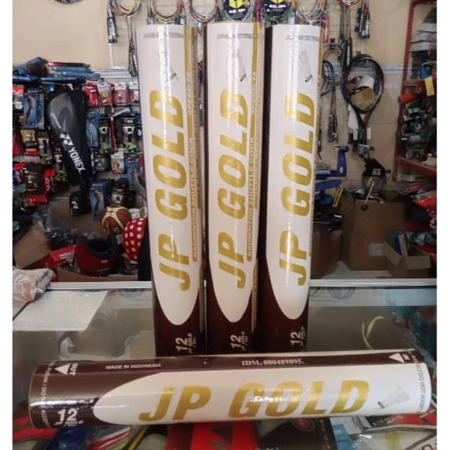 JP Gold shuttlecock / shuttlecock badminton jp gold // kok bulutangkis jp gold termurah KOK JP GOLD