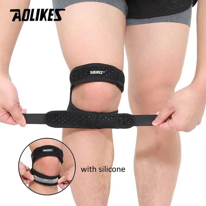Knee Support Pad Pelindung Lutut Deker AOLIKES 7928 Decker Lutut SILICONE