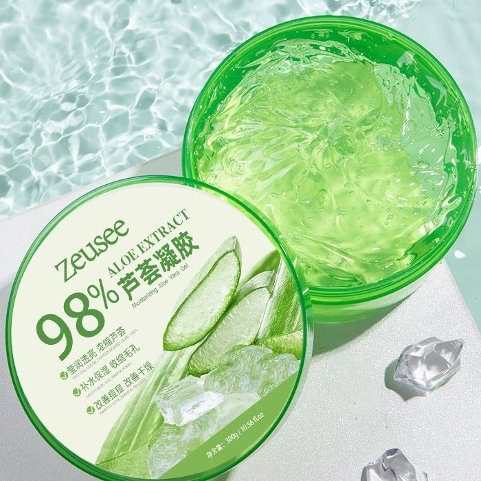 Gel lidah buaya konsentrat/Aloe Vera 98% Soothing Gel -300ml Aloe Vera