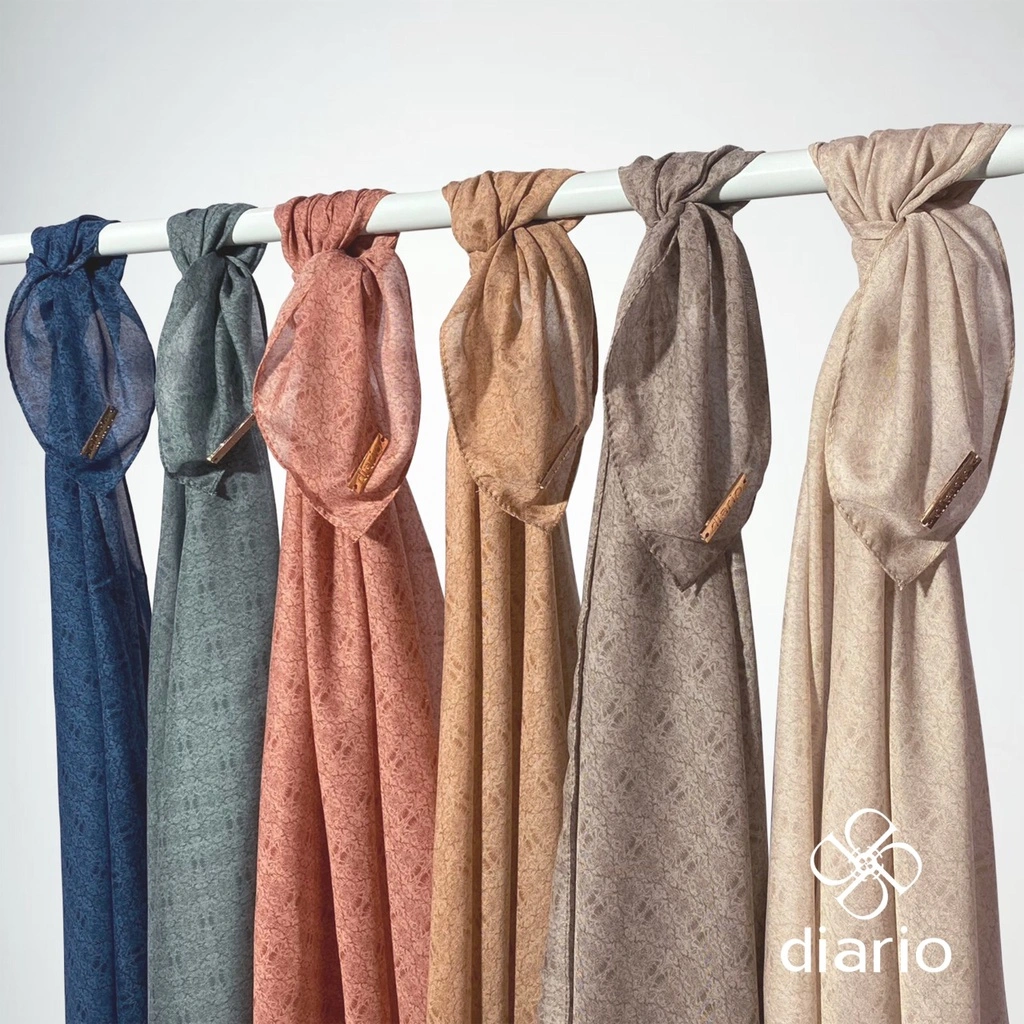 Diario - Ultrafine Zea Scarf Kerudung Segi Empat