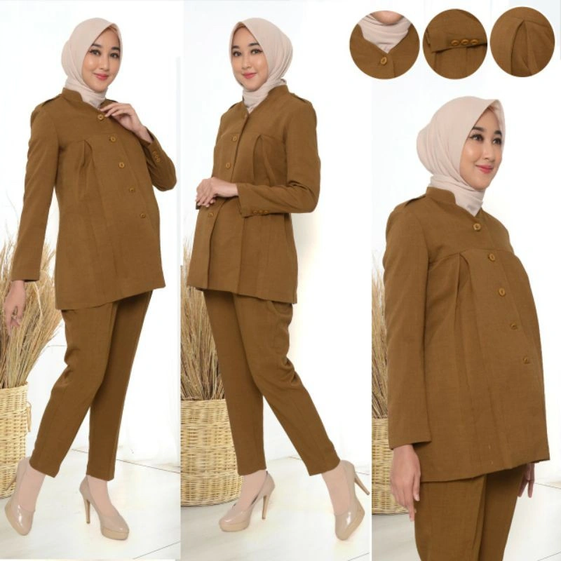 Baju dinas Hamil / Baju Pemda Hamil / Baju Guru Hamil / Baju Hamil / Baju Hamil Pemda / Seragam Pemda hamil / Blazer PNS hamil / Setelan Pemda hamil / Baju Pemda hamil / Blazer Guru hamil / Baju Dinas Khusus hamil