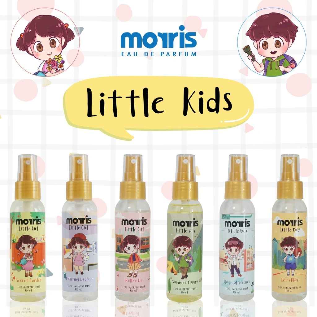 Morris Body Mist Anak Cowok Little Kids Boy 100ml