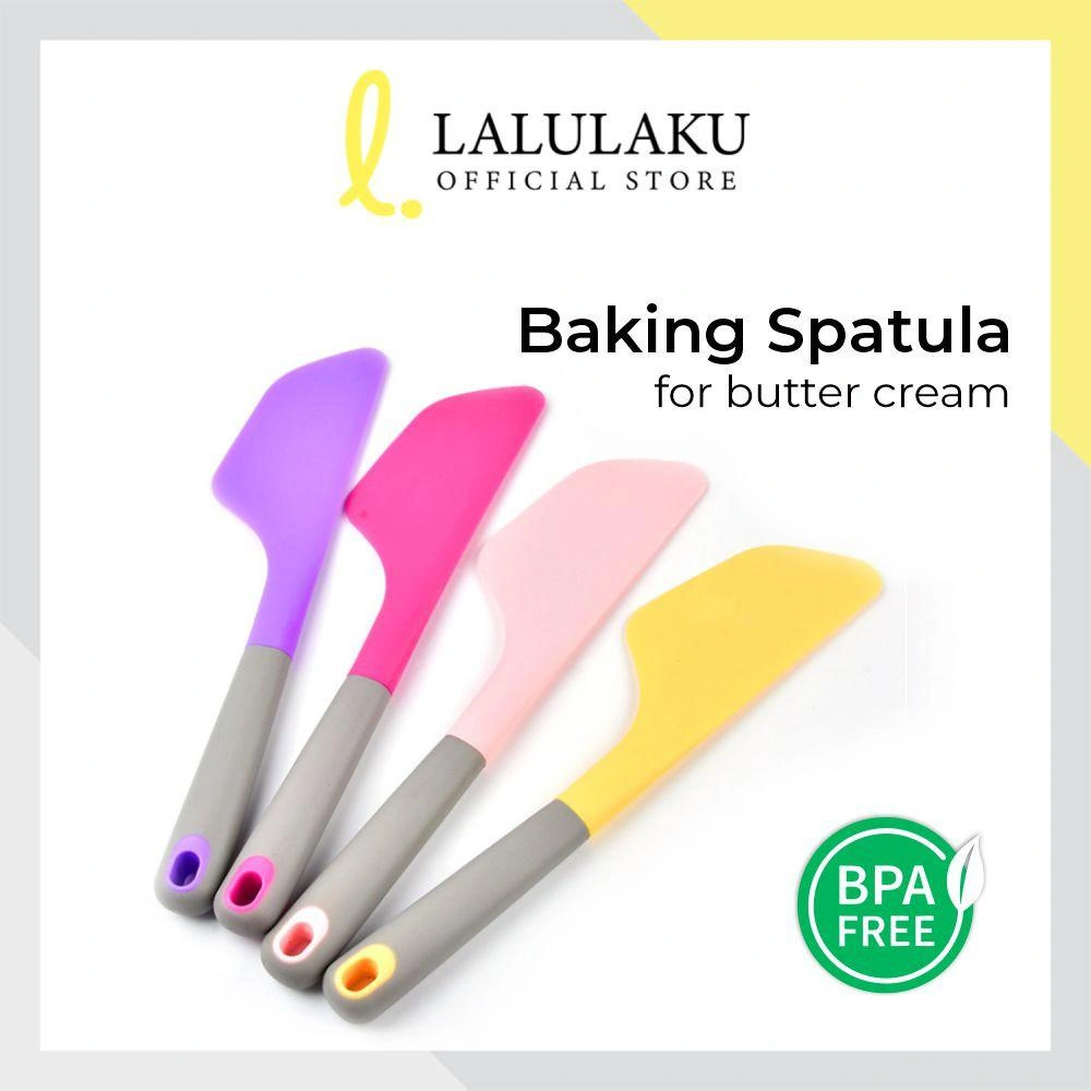 Spatula Jumbo Premium Baking Scrapper Spatula Kue Krim Butter Ukuran Besar Silikon