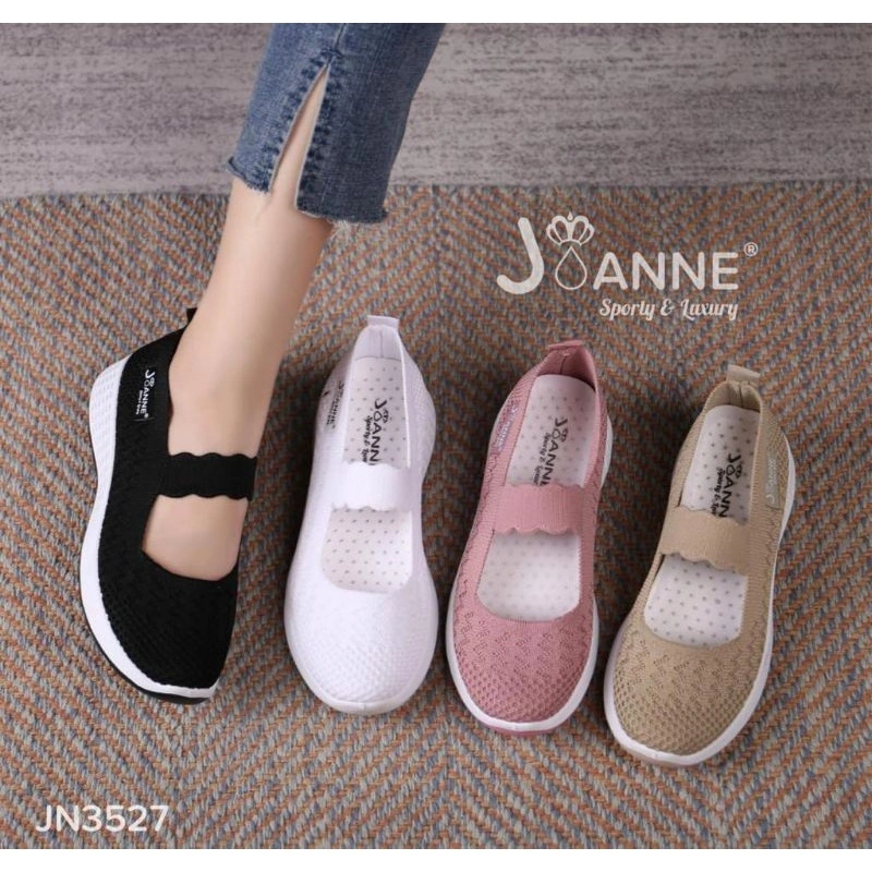 [JOANNE] Flyknit Flats Shoes Wanita Sepatu Wanita JN3527