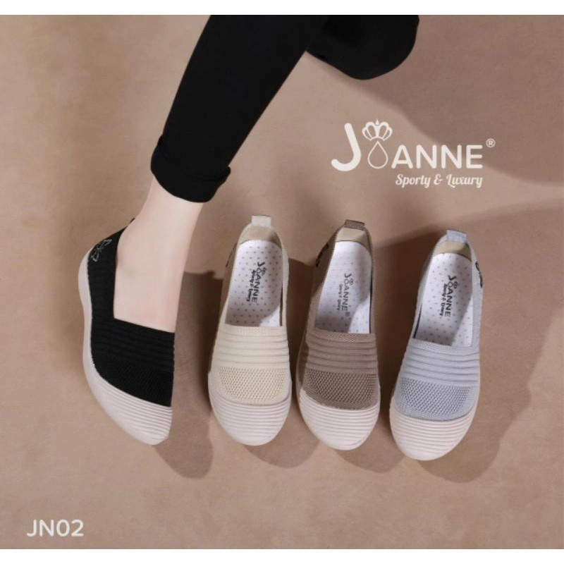 [JOANNE] Butterfly Slip On Shoes JN02