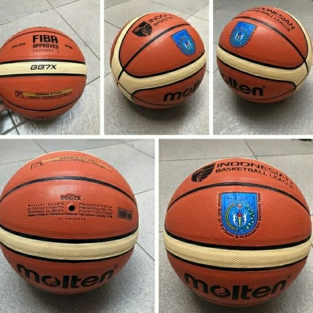 BOLA BASKET SPALDING GOLD -  MOLTEN GG6X - GG7X -BG5000 OLYIMPIC -  BG4500 KULIT SIZE 5/6/7 THAILAND