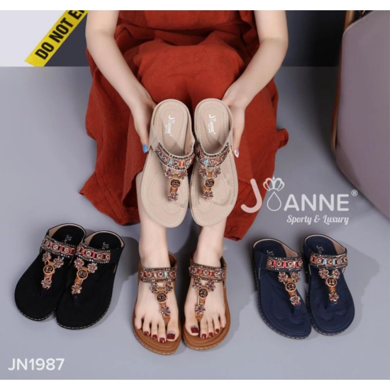 [JOANNE] Sandals Shoes Import Wanita JN1987