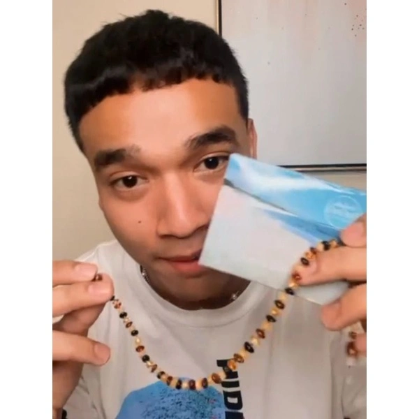 AMBERKU - Kalung GALA. Kalung amber bayi. Kalung tumbuh gigi. Kalung amber anak