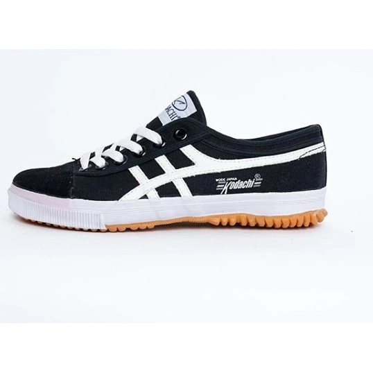 Sepatu Kodachi 8172 Hitam lis Putih Sneakers Canvas Pria Wanita Hitam Putih Original Mode Japan