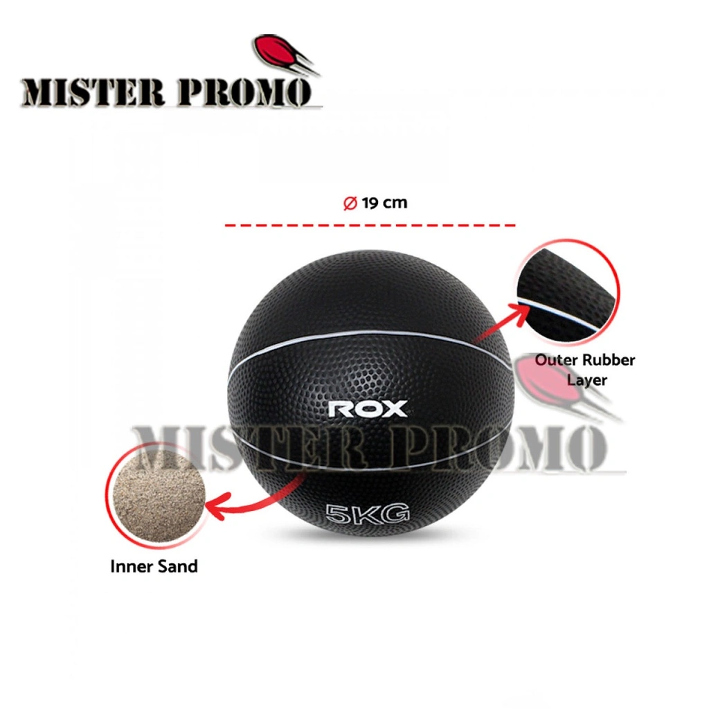 Medicine Ball Excersice Bola Latihan 5Kg 5 Kg ROX Original