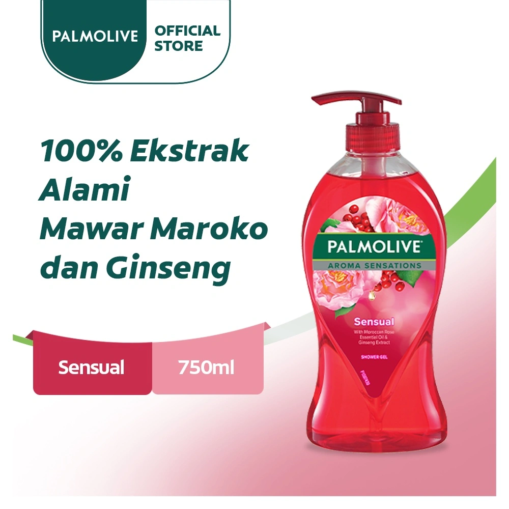 Palmolive Aroma Sensations Shower Gel Sensual 750ml - Sabun Mandi Cair