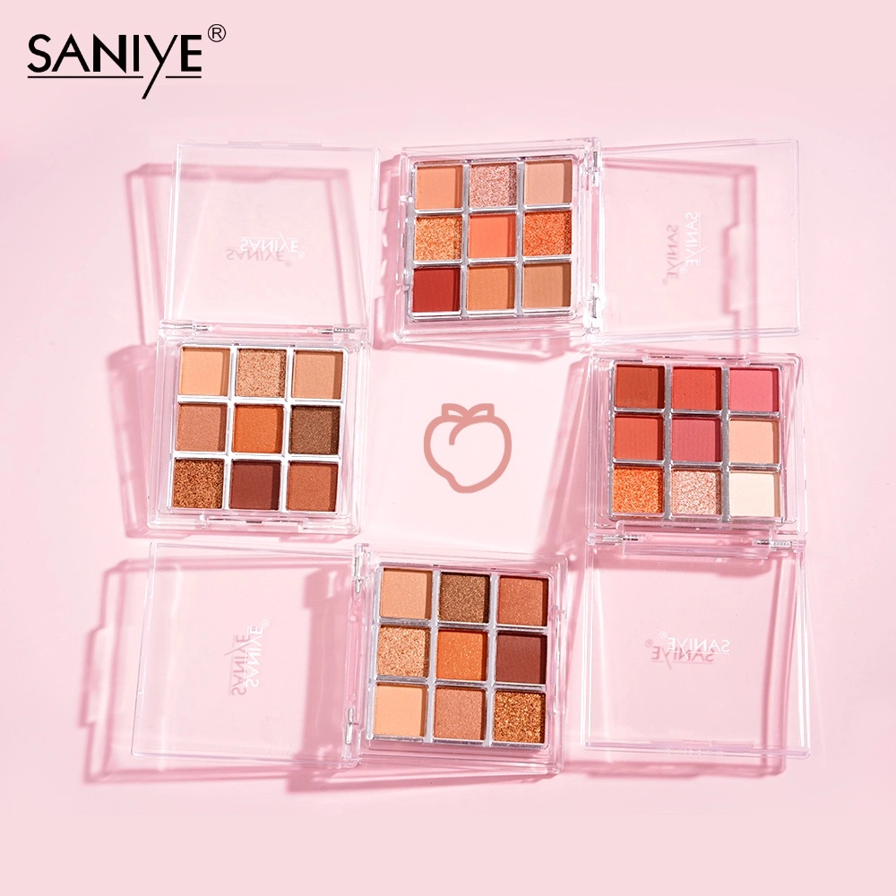 SANIYE 【BPOM】9 Colors Eyeshadow Palette Matte Shimmer Eye Shadow Eye Makeup Cosmetics E0925