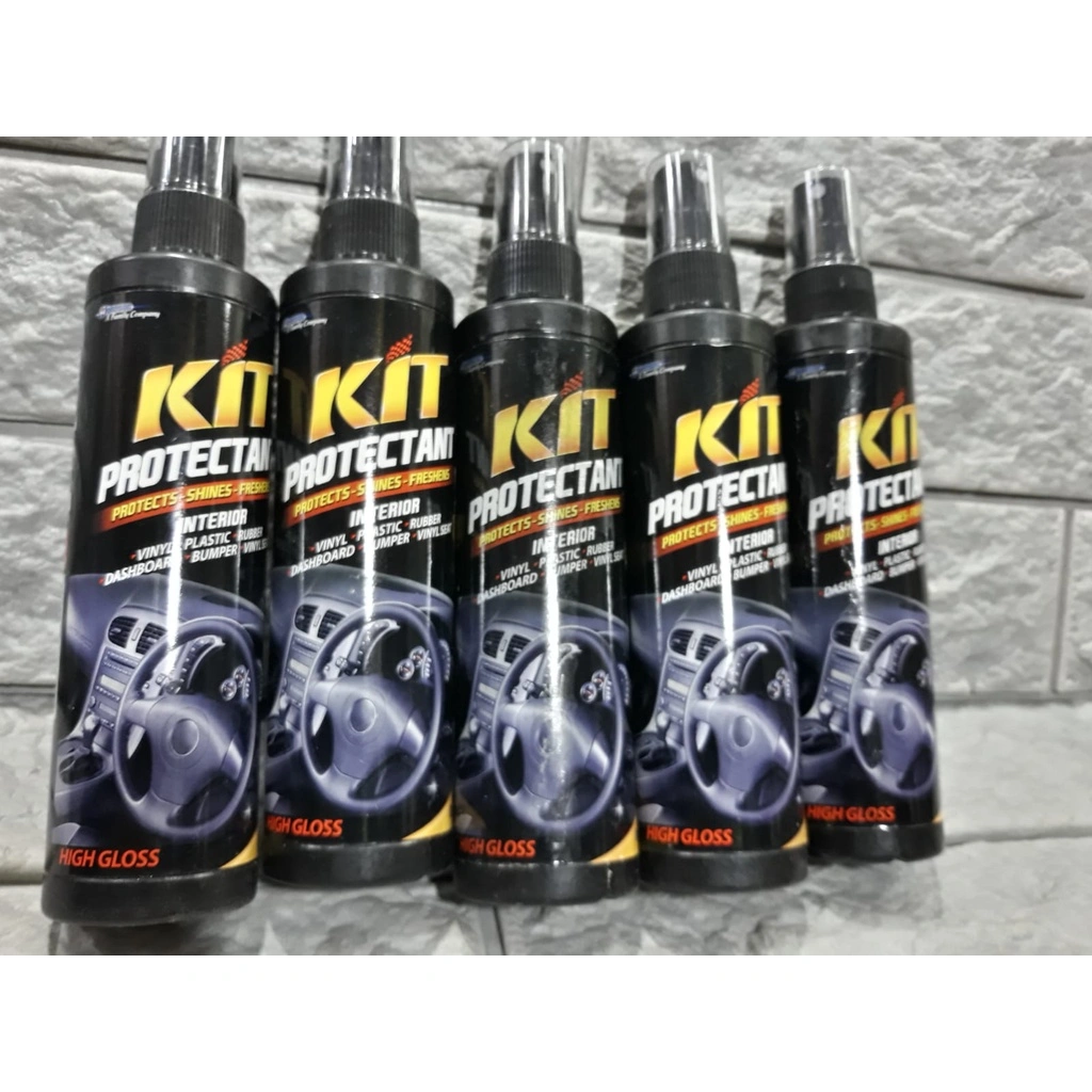 Kit Penghitam Body/Dashboard motor dan mobil Permanen KIT 175 ml Protectant original