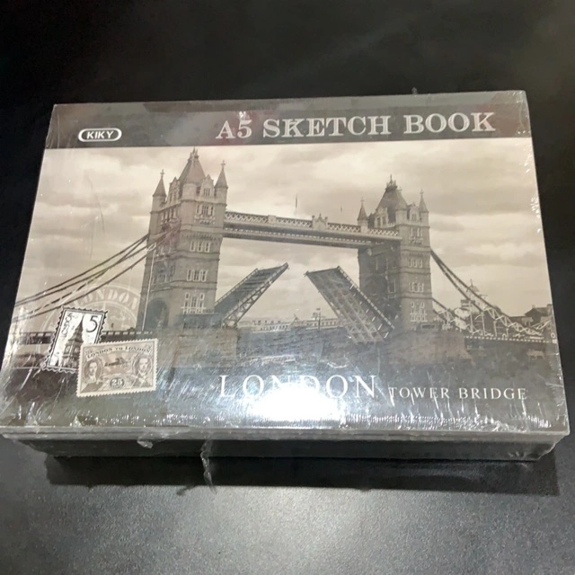 KIKY Sketch Book Drawing Book A5 21 Cm X 15 Cm 150 Gsm 50 Lembar