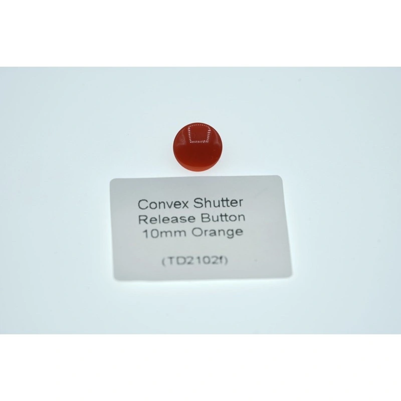 Orange 10mm Metal Soft Shutter Release Button Convex - Tombol Shutter Kamera Cembung - TD2102F