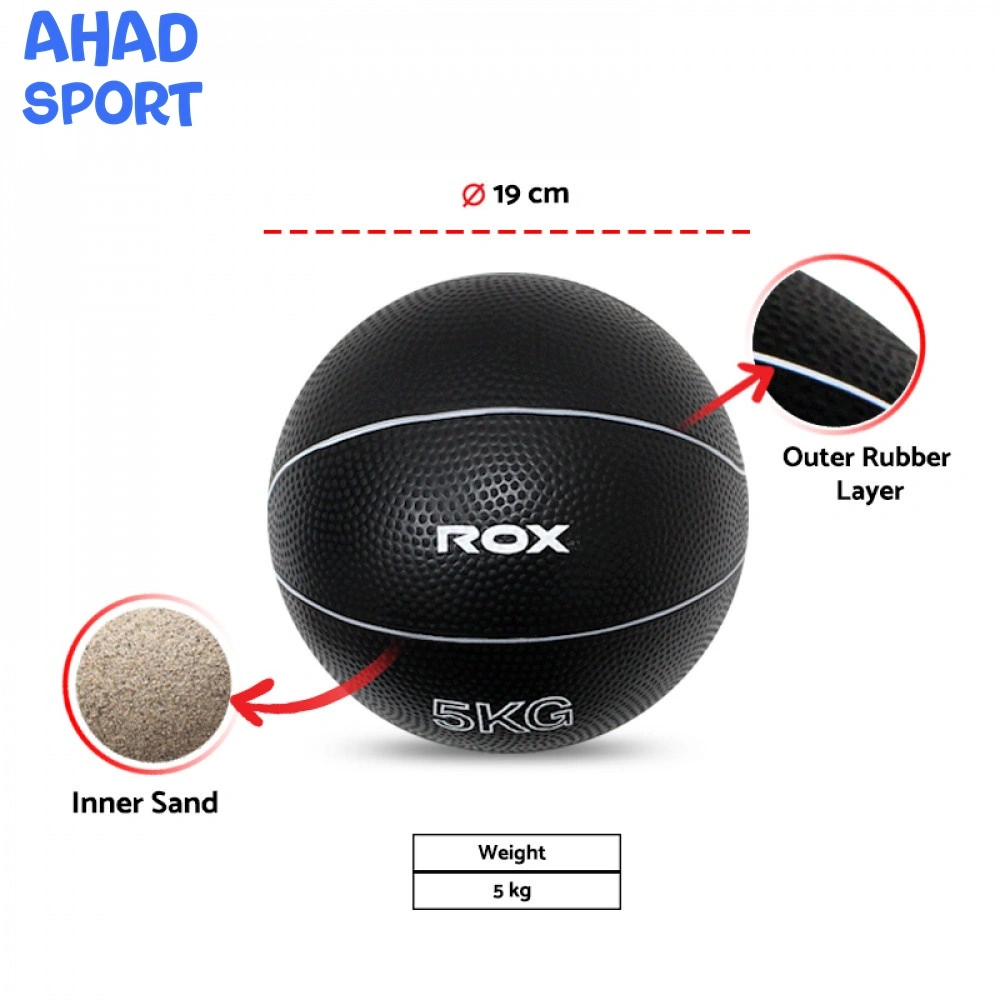 Medicine Ball Bola Latihan 5Kg ROX
