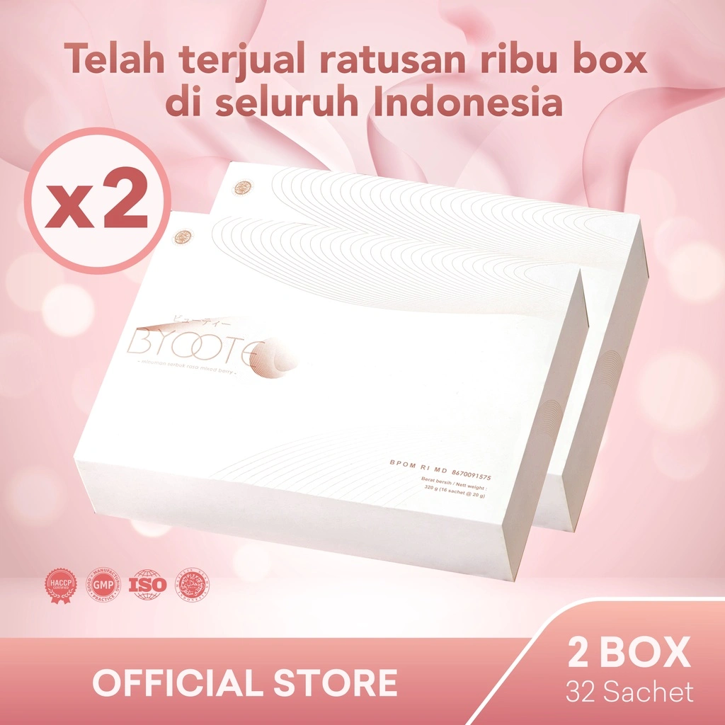 BYOOTE COLLAGEN GLUTATHIONE  2 BOX