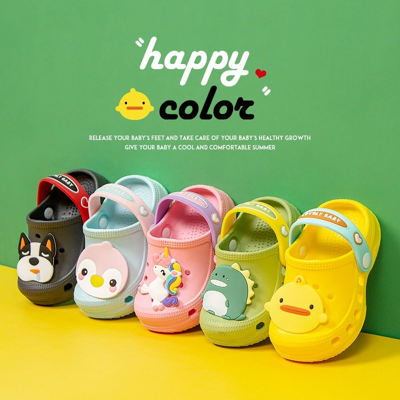 Sandal Anak Laki Laki Anak Bahan EVA Aneka Warna Motif Kartun Hewan Untuk Anak