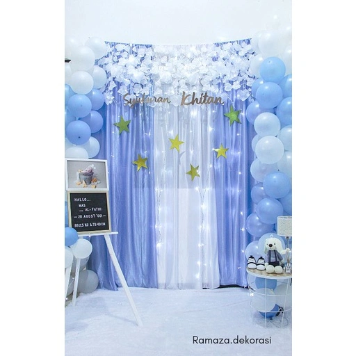 Paket Dekorasi Aqiqah ,syukuran khitan/7 bulanan/ulang tahun/happy birthday