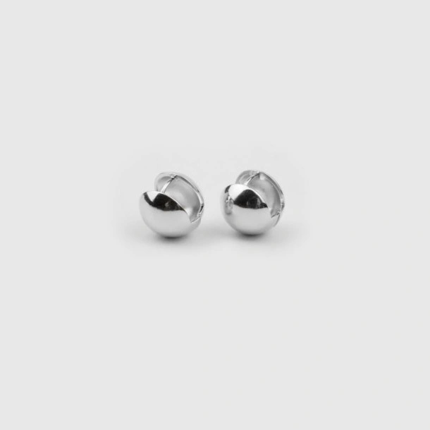 Stuudio Particular - Aspen Earrings Anting Bulat Minimalis S925 Sterling Silver ( Gold & Silver )