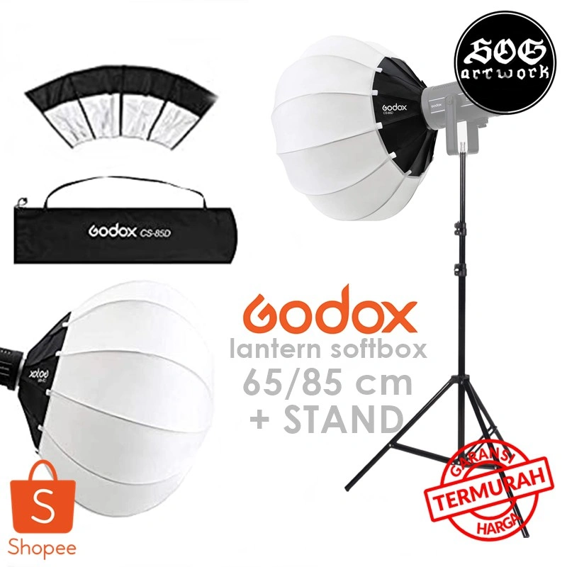 Godox Softbox Reflector Umbrella Lantern Balon Globe Softbox 65cm / 85cm White