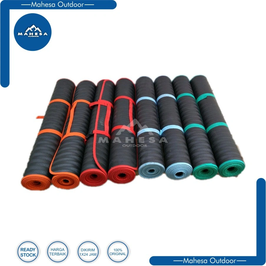 Matras Karet 45x120 3mm Model Gulung Anti Slip Matras Camping Matras Yoga Matras Gunung
