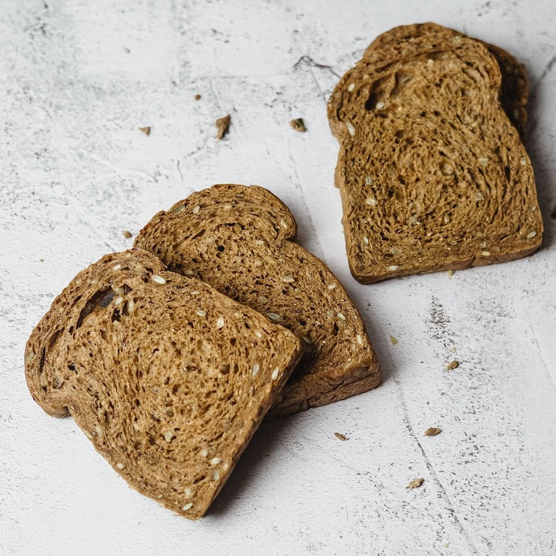 NUDE BAKE Vegan Low GI Bread Roti Tawar Diet | No Oil, No Egg, No Butter/Margarine, Tanpa Pengawet