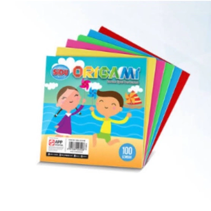 Kertas Lipat Warna Origami 12x12cm 100lembar