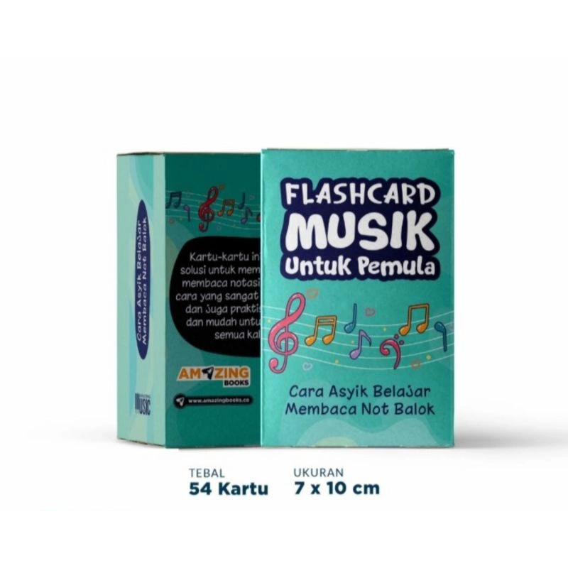 Flashcard Musik Untuk Pemula Flash card Cara Asik belajar membaca not balok