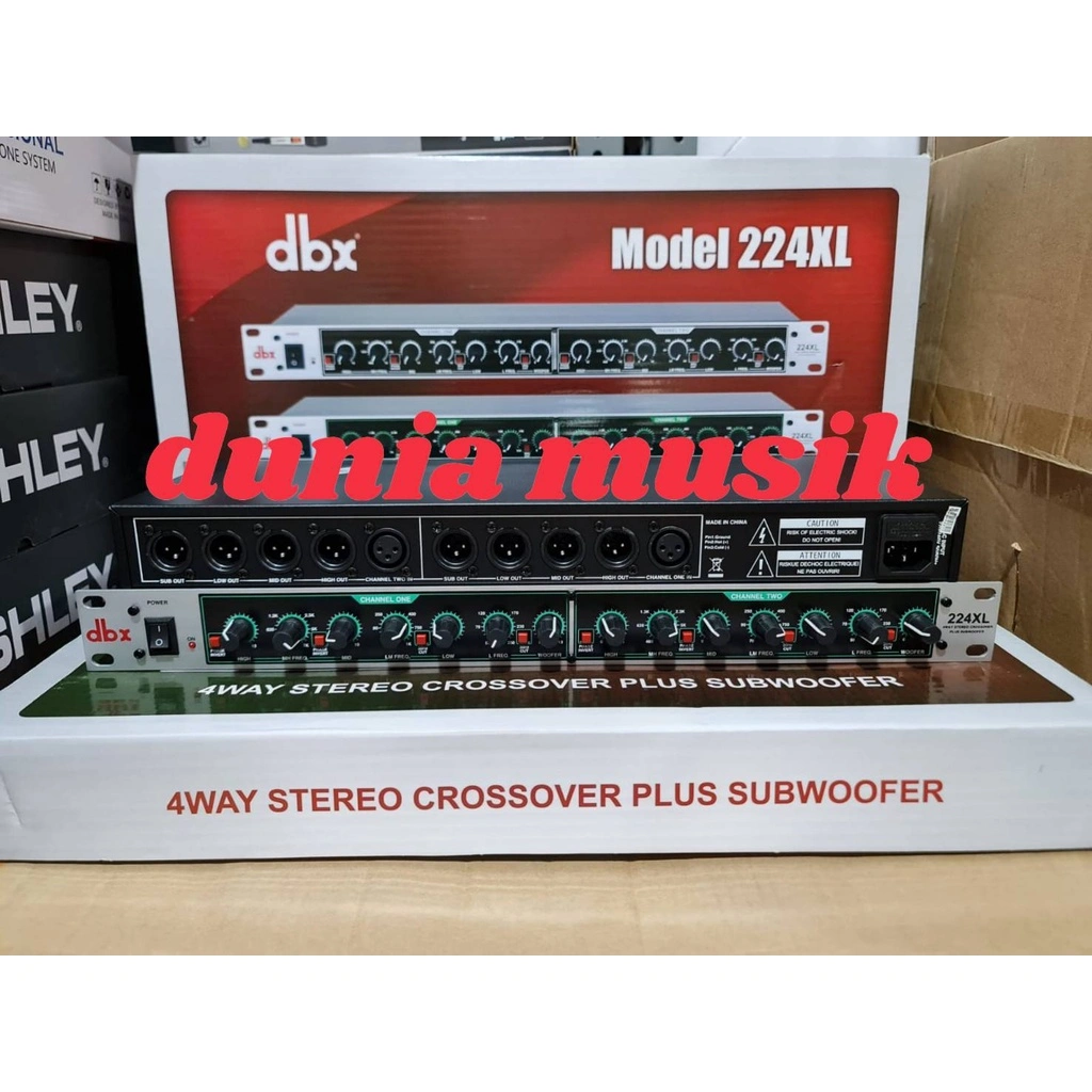 crossover 224xl +subwofer 224xl 224xl