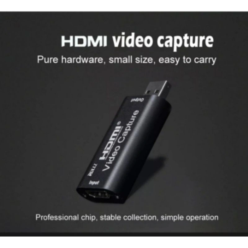 USB2.0 USB Video capture Card HDMI 1080P 30fps  Recording Streaming Youtube Gaming Screen OBS