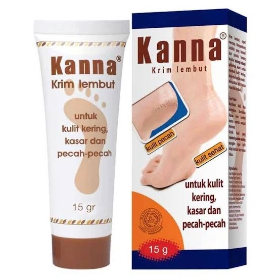 Kanna Cream Obat Atasi Tumit Pecah Foot Cream 15gr