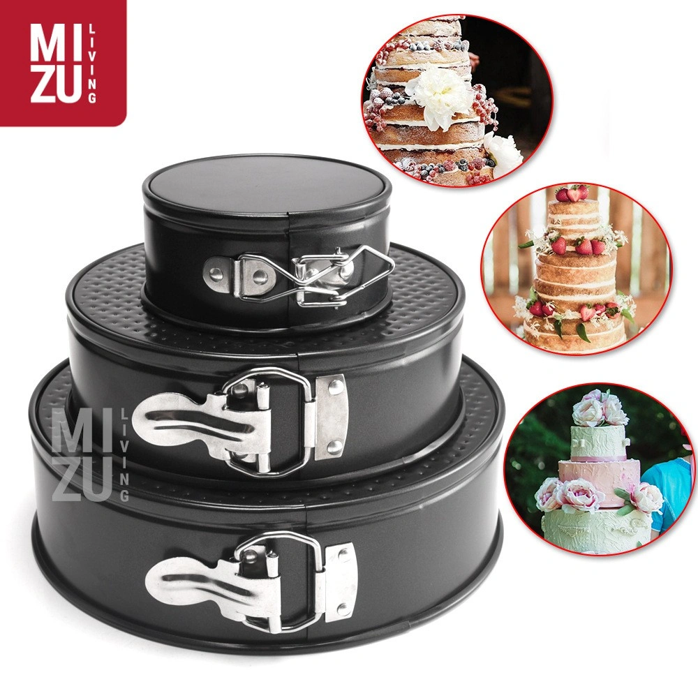TRETORTE 3in1 SET Loyang Kue Bongkar Pasang Non-Stick Spring Form Baking Mould BPA-Free