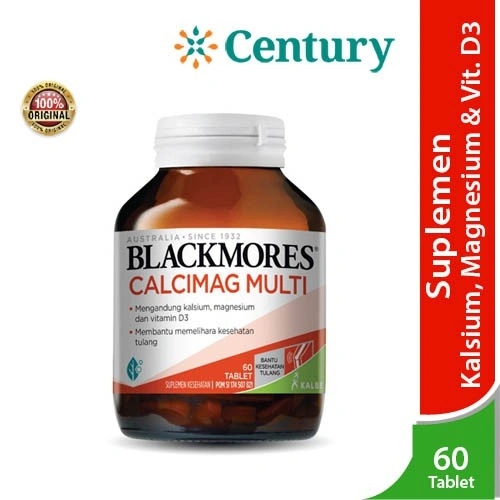 Blackmores Calcimag Multi Isi 60 Tablet/Kalsium/MAgnesium/Vitamin D/Suplemen Tulang/Tulang Keropos